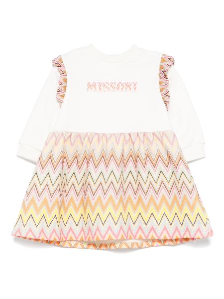 MISSONI | ABITO CON STAMPA A ZIG ZAG