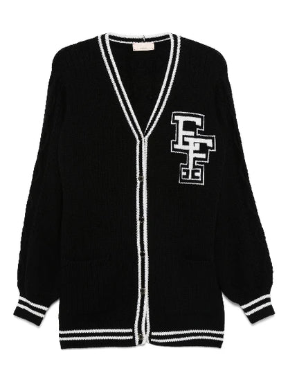 ELISABETTA FRANCHI | CARDIGAN CON LOGO