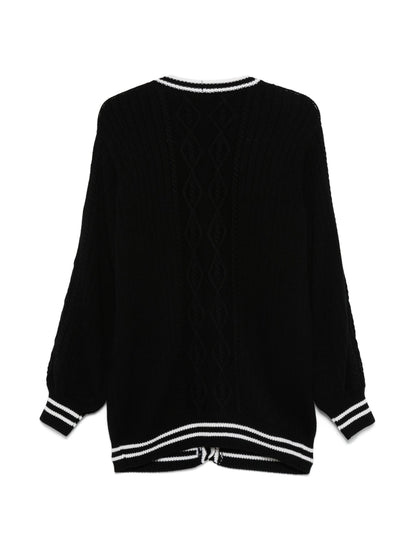 ELISABETTA FRANCHI | CARDIGAN CON LOGO