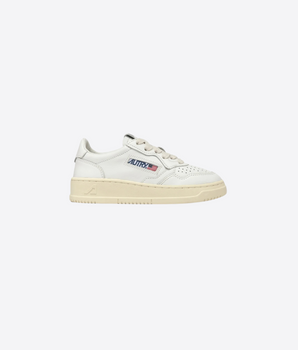 SNEAKERS MEDALIST LOW IN PELLE BIANCA