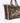 BORSA VANITY REGULAR LEOPARDATA IN CANVAS CON FRANGE