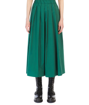 WIDE TAFFETA SKIRT