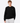 MAGLIONE GIROCOLLO A TRECCE IN LANA CARDATA