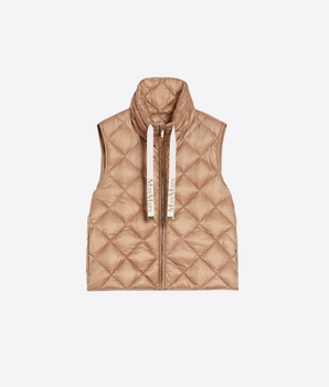 GILET IMBOTTITO IN TELA ANTIGOCCIA