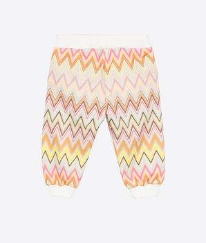 PANTALONI SPORTIVI CON STAMPA CHEVRON