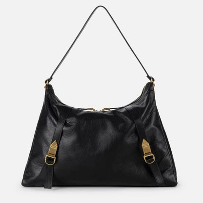 ELISABETTA FRANCHI | BORSA HOBO IN NAPPA LUCIDA