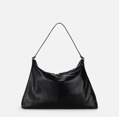 ELISABETTA FRANCHI | BORSA HOBO IN NAPPA LUCIDA