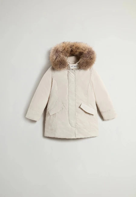 WOOLRICH | ARCTIC PARKA DA BAMBINA IN URBAN TOUCH CON PELLICCIA REMOVIBILE