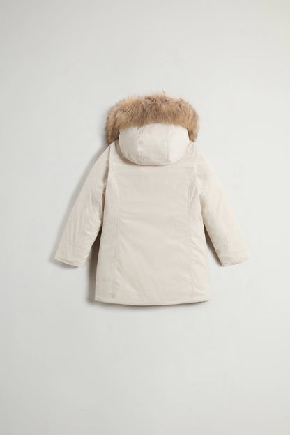 WOOLRICH | ARCTIC PARKA DA BAMBINA IN URBAN TOUCH CON PELLICCIA REMOVIBILE