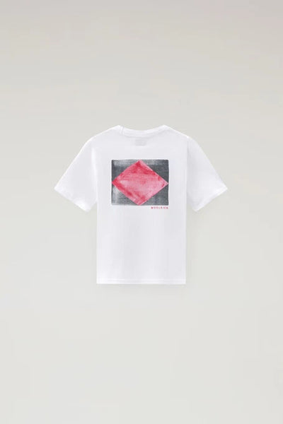 WOOLRICH | T-SHIRT IN PURO COTONE CON STAMPA