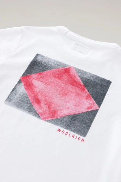 WOOLRICH | T-SHIRT IN PURO COTONE CON STAMPA