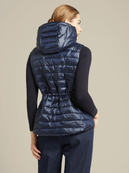 ELENA MIRO' | GILET TRAPUNTATO NYLON RICICLATO