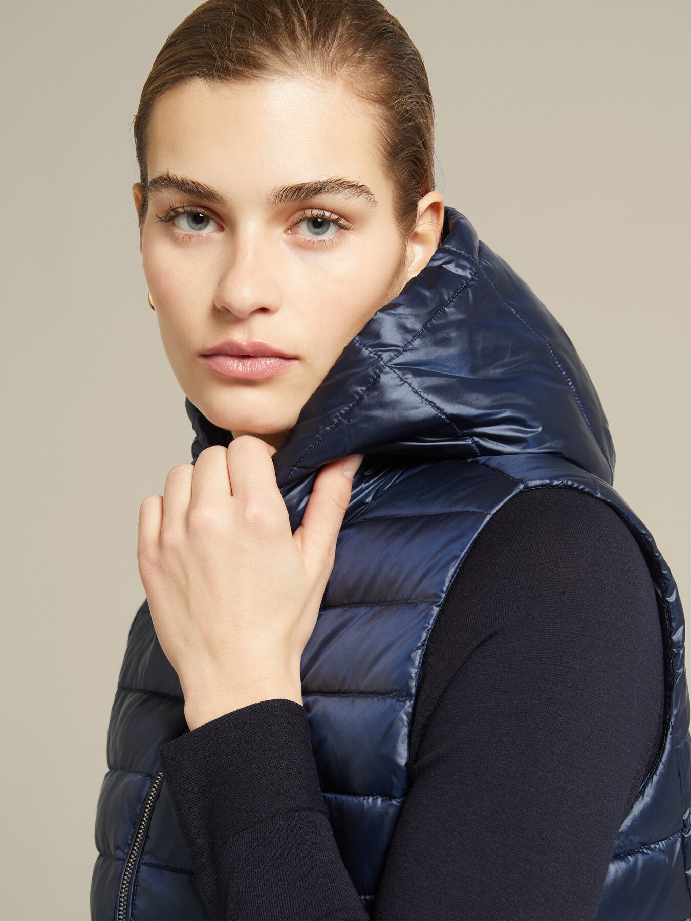 ELENA MIRO' | GILET TRAPUNTATO NYLON RICICLATO