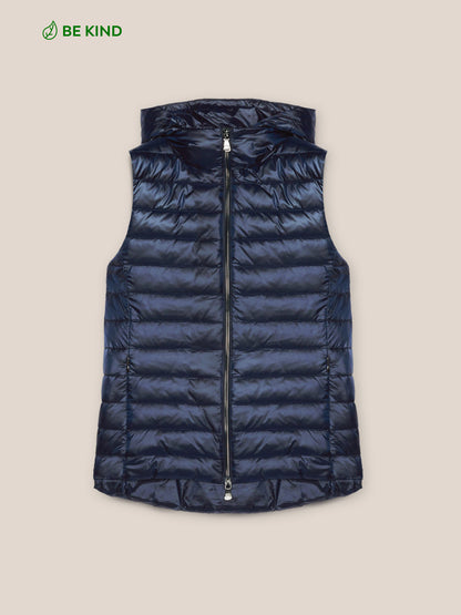 ELENA MIRO' | GILET TRAPUNTATO NYLON RICICLATO