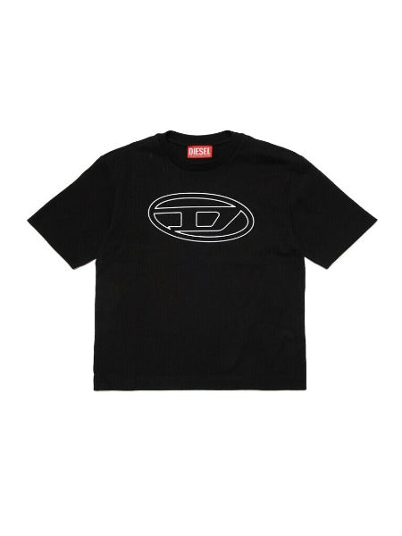 DIESEL | T-SHIRT CON LOGO OVAL D