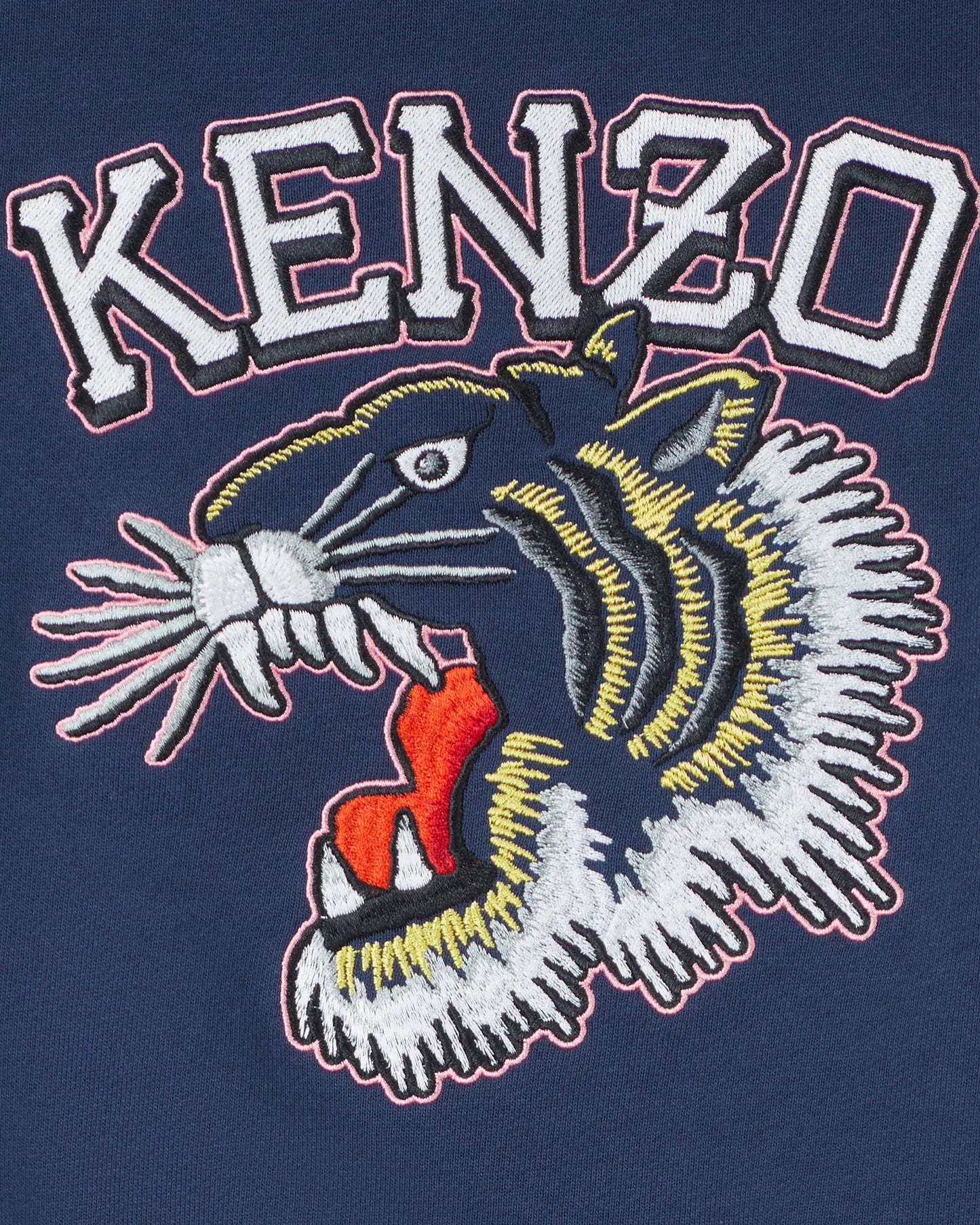 KENZO | FELPA RICAMATA IN COTONE