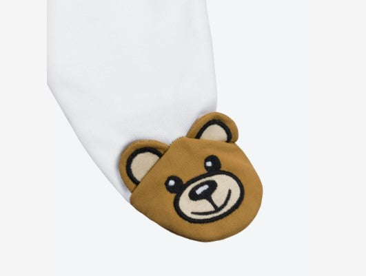 MOSCHINO | TUTINA IN FELPA TEDDY BEAR DETAILS