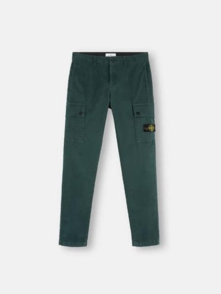 STONE ISLAND | 30115 ORGANIC COTTON STRETCH BROKEN TWILL, 'OLD' EFFECT