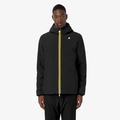 K-WAY | JACK ST WARM REVERSIBLE BLACK PURE-GREEN BLACKISH