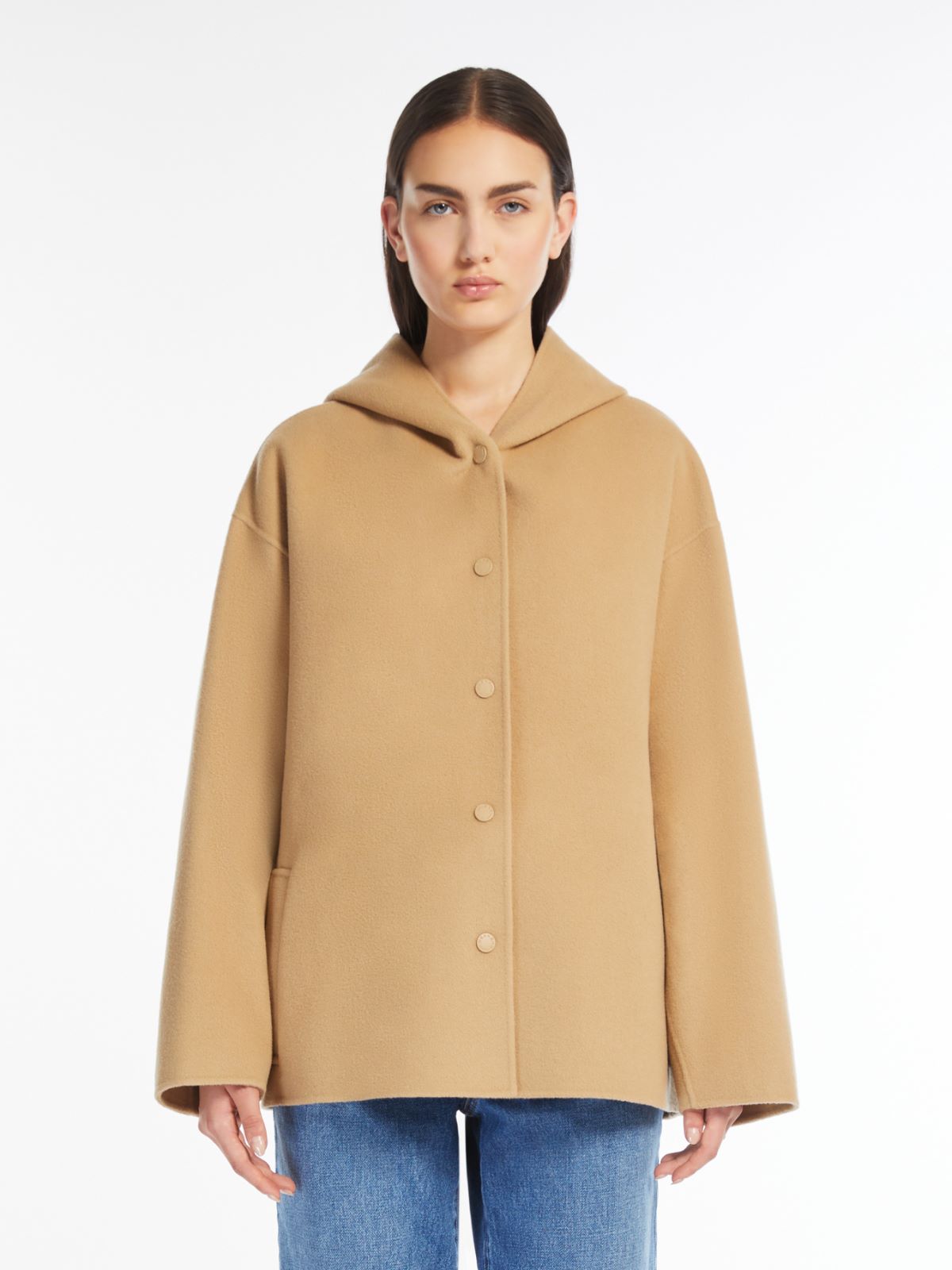 WEEKEND MAX MARA | CAPPOTTO IN LANA CON CAPPUCCIO