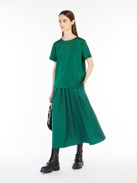 WEEKEND MAX MARA | GONNA AMPIA IN TAFFETA'