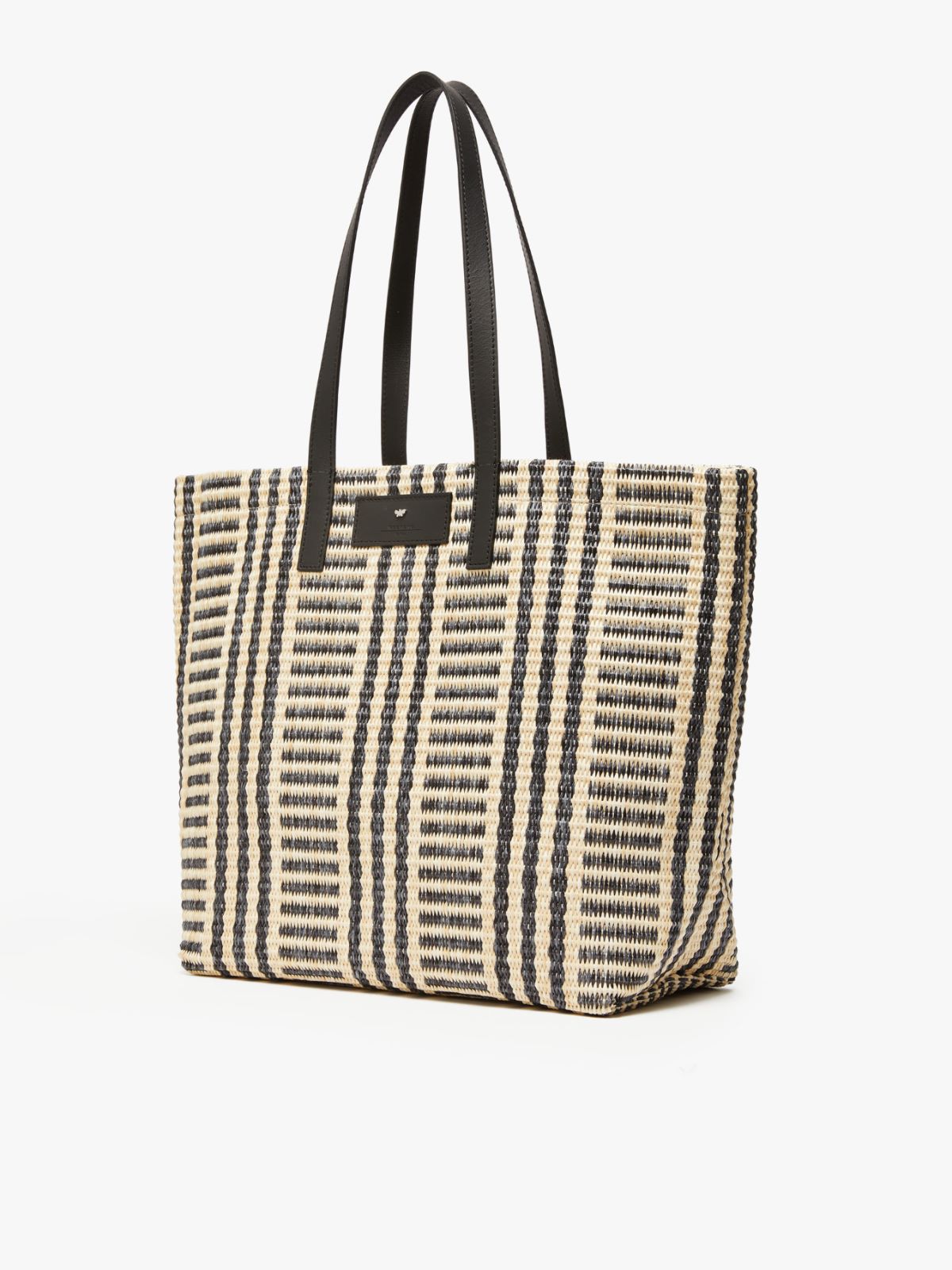 WEEKEND MAX MARA | BORSA SHOPPING EFFETTO RAFIA JACQUARD