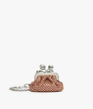 PASTICCINO BAG NANO IN RASO CON STRASS