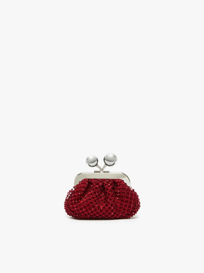 WEEKEND MAX MARA | PASTICCINO BAG NANO IN RASO CON STRASS