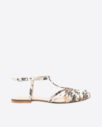 ANNA F SCARPE BALLERINE CON STAMPA PITONE