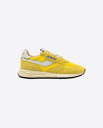 AUTRY Abbigliamento e accessori 37 SNEAKERS REELWIND LOW IN NYLON E SUEDE GIALLO