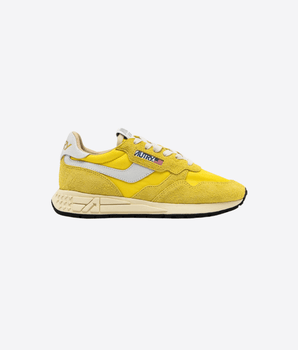 AUTRY Abbigliamento e accessori 38 SNEAKERS REELWIND LOW IN NYLON E SUEDE GIALLO