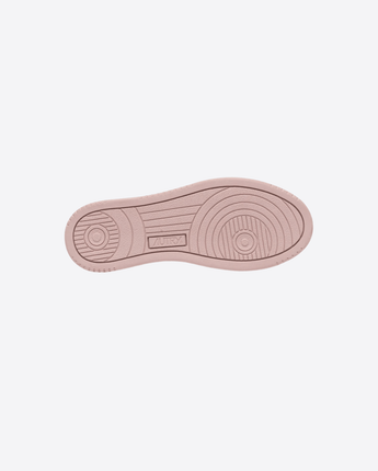 AUTRY Abbigliamento e accessori SNEAKERS MEDALIST LOW BICOLOR IN PELLE BIANCA E POWDER