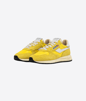 AUTRY Abbigliamento e accessori SNEAKERS REELWIND LOW IN NYLON E SUEDE GIALLO