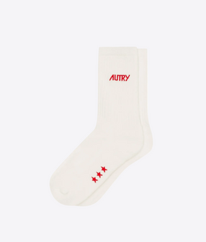 AUTRY CALZINI CON LOGO JACQUARD UNISEX