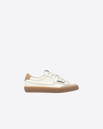 AUTRY SCARPE SNEAKERS WINDSCAPE LOW IN PELLE MARSHMALLOW E TAN