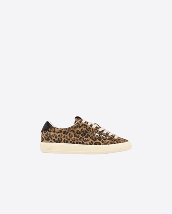 AUTRY SCARPE SNEAKERS WINDSCAPE LOW IN SUEDE LEOPARD E NERO