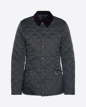BARBOUR Abbigliamento e accessori BLACK / S GIACCA TRAPUNTATA HERITAGE LIDDESDALE