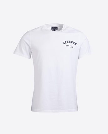 BARBOUR BIANCO / M PREPPY TEE