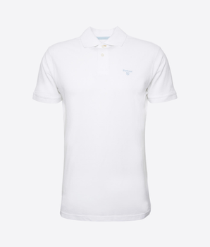 BARBOUR BIANCO / S LIGHTWEIGHT SPORTS POLO SHIRT