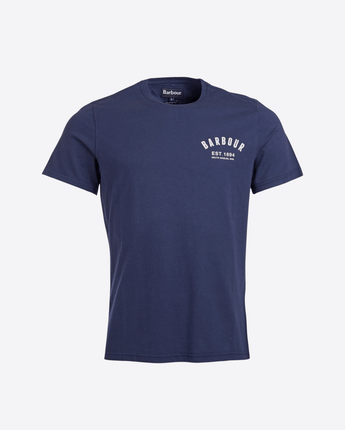 BARBOUR BLU / M PREPPY TEE