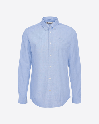 BARBOUR BLU / S CREST POPLIN TAILORED SHIRT