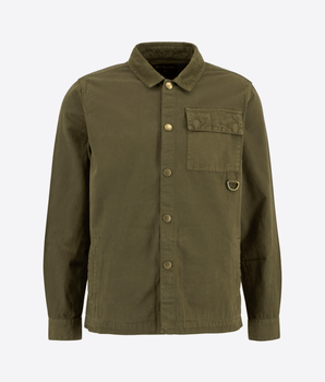 BARBOUR GIACCA OVERSHIRT DECLAN CON LAVORAZIONE PATCHWORK