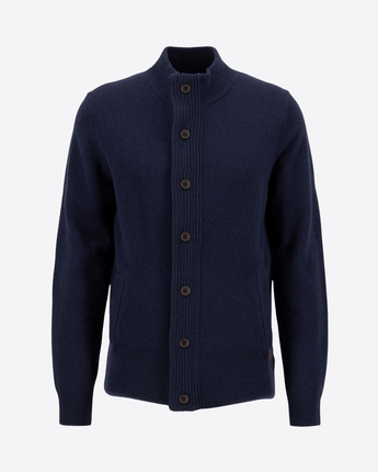 BARBOUR MAGLIA MAGLIONE CON ZIP PATCH