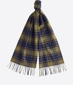 BARBOUR SCIARPA CLASSIC / UNI SCIARPA IN LANA D'AGNELLO TARTAN
