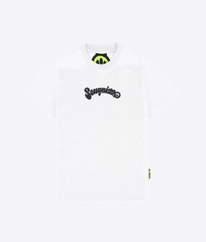 BARROW MAGLIA BIANCO / 12A T-SHIRT BARROW CON STAMPA TRE DI BASTONI