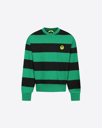 BARROW VERDE/NERO / 12 SWEATSHIRT JUNIOR UNISEX