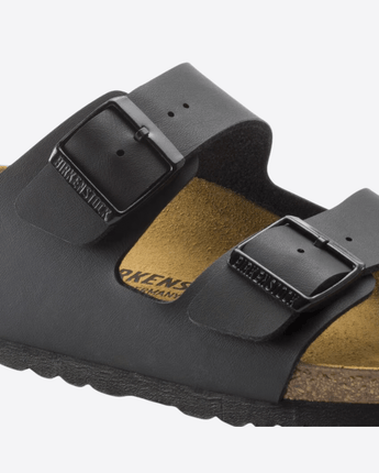 BIRKENSTOCK ARIZONA BIRKO-FLOR - BLACK