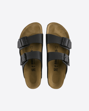 BIRKENSTOCK ARIZONA BIRKO-FLOR - BLACK