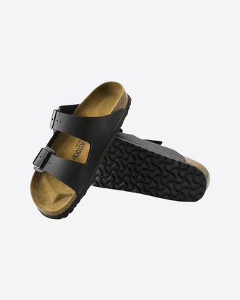 BIRKENSTOCK ARIZONA BIRKO-FLOR - BLACK