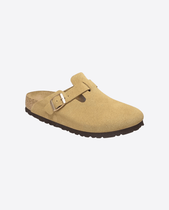 BIRKENSTOCK SCARPE BOSTON IN PELLE SCAMOSCIATA